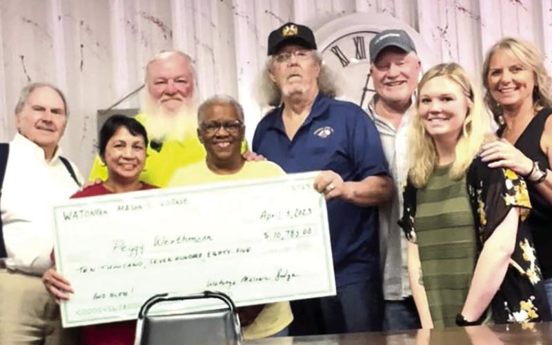 Good Cause, Big Check