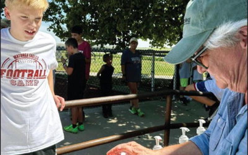 Skills and Drills Camp Showcases Up and Coming Eagles