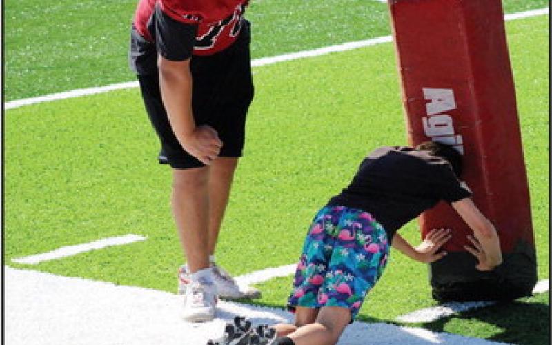 Skills and Drills Camp Showcases Up and Coming Eagles