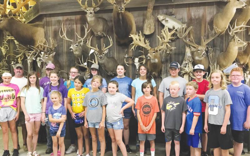 Blaine County and Major County 4-H Members