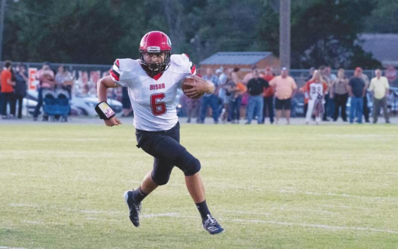 The Geary Bison seemed to find their stride Sept. 10 when they traveled to Ryan High School to take on the Cowboys. The Bison, under first year head coach David Ellis, gored the Cowboys by a blowout score of 50-0. The Bison are away this week, kicking off against the Tigers at 7 p.m. at Mountain View. Andrew Salmi | The Geary Star