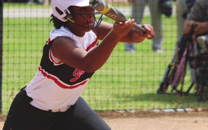 Lady Bison Compete at Hinton Tourney