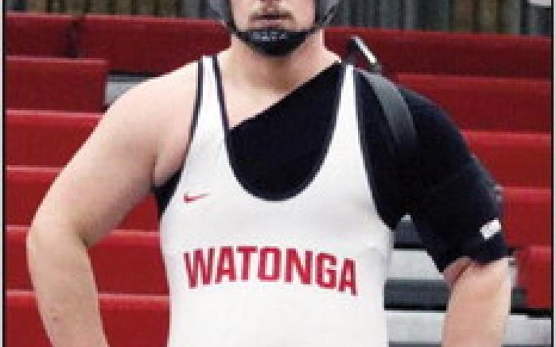 Kale Smith, wrestling in the 215 pound class, was named to the All Conference Team and 3A West All Star by Class