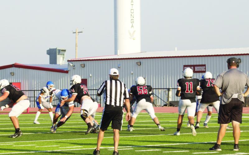 Eagles Turn it on at Scrimmage