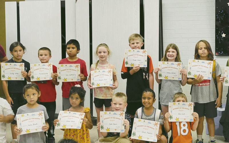 Meet Elementary Students of the Month