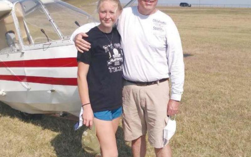 Edsall Completes First Solo Flight