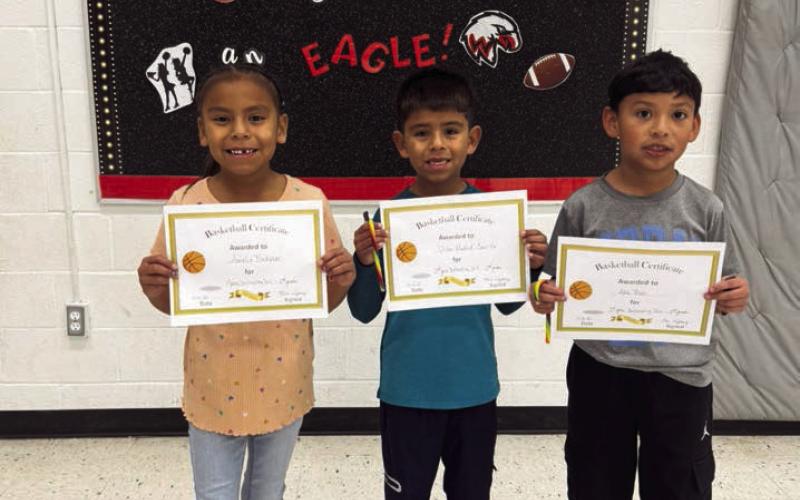 2nd Grade Ball Handling Winners