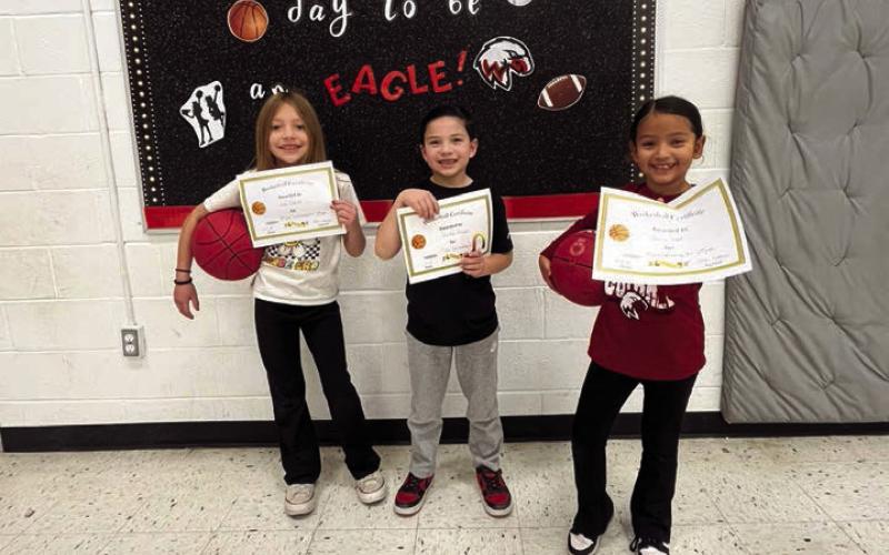 2nd Grade Ball Handling Winners