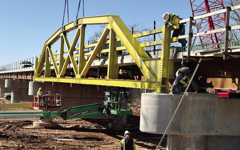 Bridge Repairs on Track