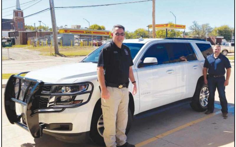 Devon Energy Donates Tahoe to Kingfisher Co.
