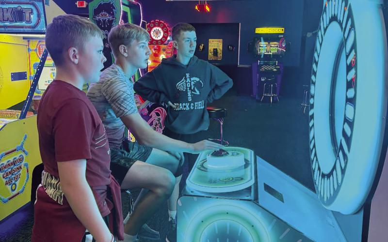 Watonga Middle School students were treated to a trip to incredible Pizza as a reward for their hard work, accomplishments and reaching