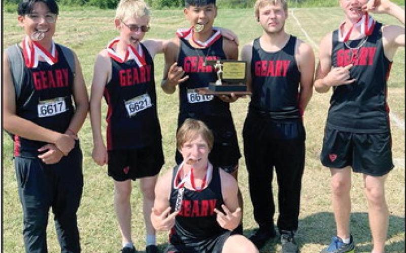 Geary CC Second at Shawnee Meet