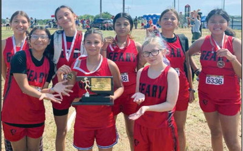 Geary CC Second at Shawnee Meet