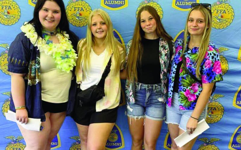 Four Canton FFA Team Members Attend Alumni Camp