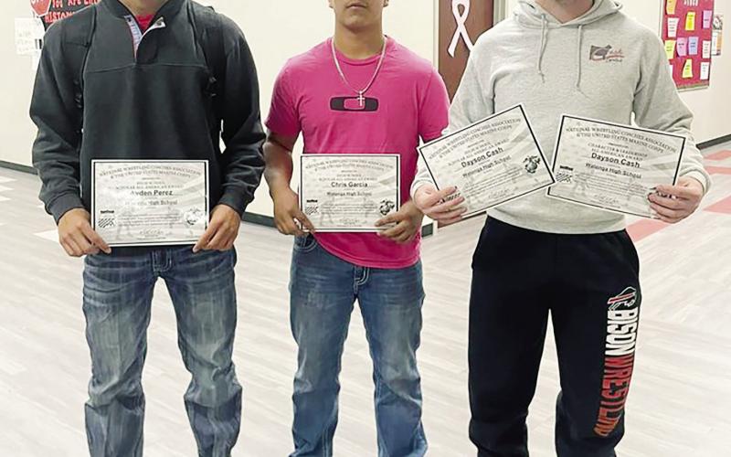 Grapplers Honored