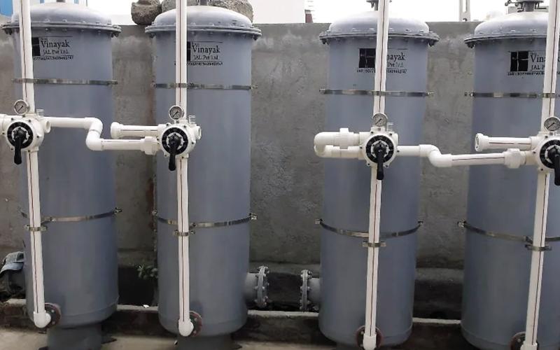 This a rudimentary ion exchange setup. THe system being built for the City of Watonga will in all likelihood be far more streamlined and modern looking.