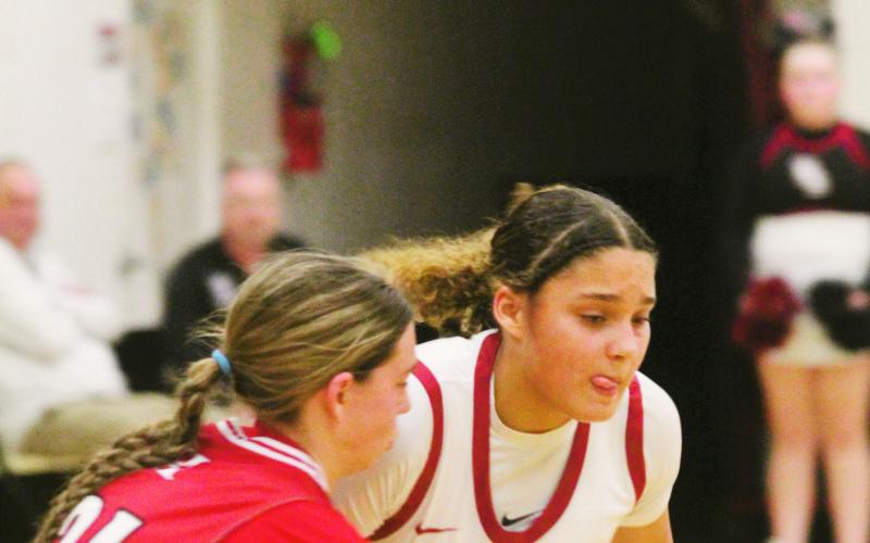 Lady Eagles Take Home Opener 57-48