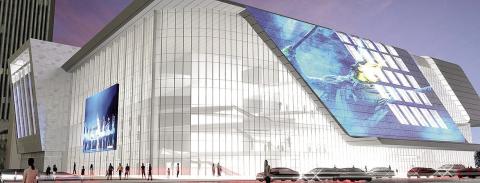 Artist’s rendering of the new and improved Performing Arts Center. the project was part of the Improve Our Tulsa 3 vote held Tuesday.