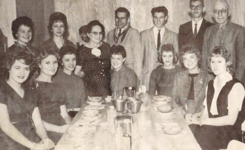 1961 Senior Class Play Cast