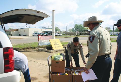 First Responders Make Special Deliveries to Senior Citizens