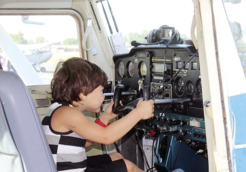 Kids having fun has become a trademark of the Watonga Fly-in, but the growth of the airport has drawn out of state attention as well.