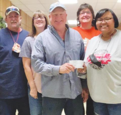 Masonic Lodge Donates to Watonga Food Bank