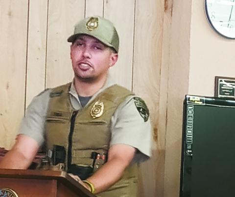 Jaylen Flynn is a Watonga High School grad who has come back home to follow his career.
