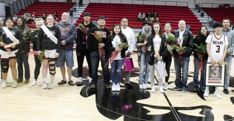 Bison Seniors Honored