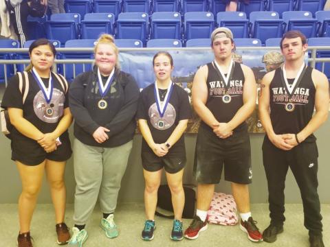 Eagles’ HS Powerlifting Has Several Placers at Bridge Creek Tournament