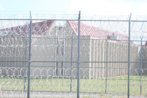 This recent photo shows new razor wire at Diamondback Correctional Facility, one of many upgrades seen by residents this year.