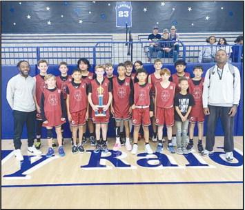 Watonga Middle School Basketball team were runners-up in last week’s tournament in Lomega.