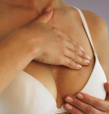 Physical symptoms of breast cancer