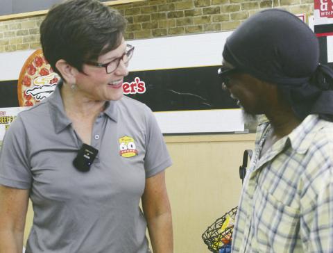 Jenny Love Meyer Suprises Customers at No.1