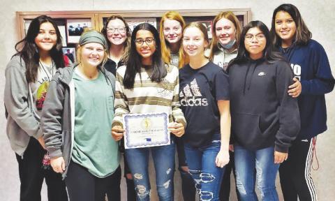 Lady Bison Recognized for Academic Achievement