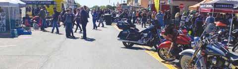 Big Turnout for Watonga Bike Rally