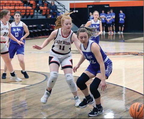 Lady Bison Battle in Regionals