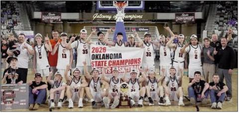 The Calumet Chieftains brought home their second consecutive state basketball championship. They were crowned the Class B winners on Saturday in Oklahoma City. Below are photos from the regional playoff games. Photos courtesy of Dillon Young and Pioneer Telephone FB.