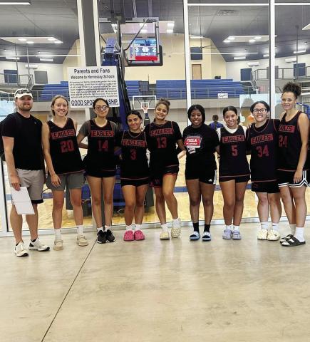 Lady Eagles Training Hard for Upcoming Season