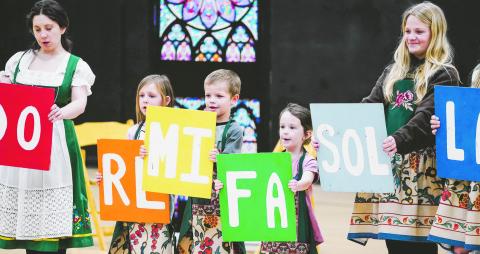 Thanks to the Lyric Theatre of Oklahoma, Calumet elementary students had a fantastic time experiencing The Sound of Music. The interactive performance was both fun and educational. Readers might notice some familiar faces among the von Trapp children.