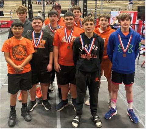 Congratulations to the Canton junior high Powerlifting team. Six of our nine lifters qualified for state today at the Regional Powerlifting Meet.