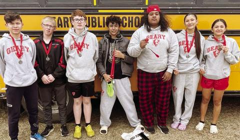 Multiple Medals At Hinton
