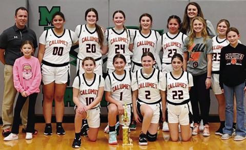 Both the girls and boys middle school basketball teams won the Maple Tournament. Way to go, Chieftains!