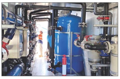 The Watonga drinking water plant, similar to the one in this photo is scheduled to be online in July. A bill now in the Senate would make more funding available at a low interest rate to other small towns in need of an expensive upgrade to its water and sewer treatment facilities.