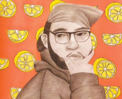 Geary Art Students Show Their Skills in Spring Portrait Project