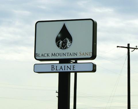 The now-shuttered Black Mountain Sand mine near the Y would, under bill in the Legislature, be subject to paying taxes to the county, if and when production resumes. The money would be earmarked for road and bridge repair.