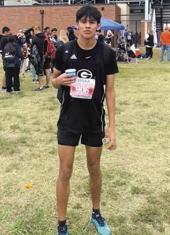 Matthew Martin competed in the State Cross Country Meet Saturday at Edmond Santa Fe High School. This is the first year for Matt to compete in Cross Country and for Geary to have cross country teams. Congratulations Matt and the other Cross-Country athletes for an exciting season. (Provided by Geary Schools)