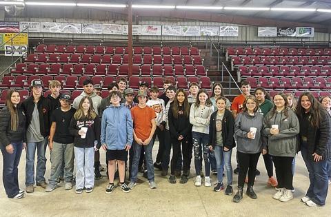 The Calumet eighth grade FFA members attended the Work Your Magic Leadership Conference hosted by the Central High and Hinton FFA Chapters. Leadership is one of the hallmarks of FFA and its members become standout students, teachers, farmers, business owners and political office holders.