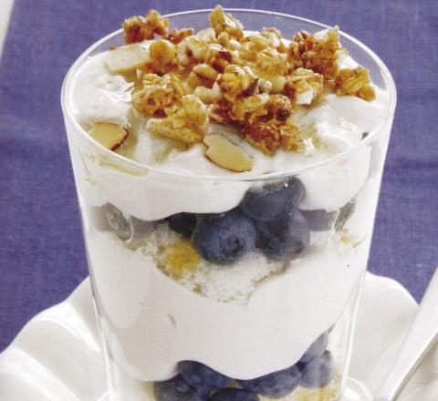 Honey-Laced Blueberry Parfaits