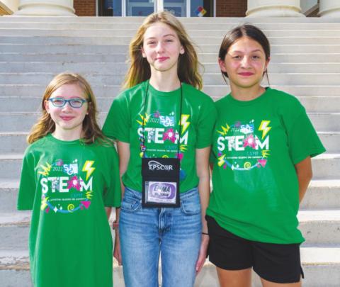 Among those attending were Abby Everly &amp; Randi Upchego from Geary Public Schools along with Emma Meiseman from Okeene Public School.