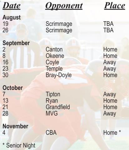 2022 Geary Bison High School Football